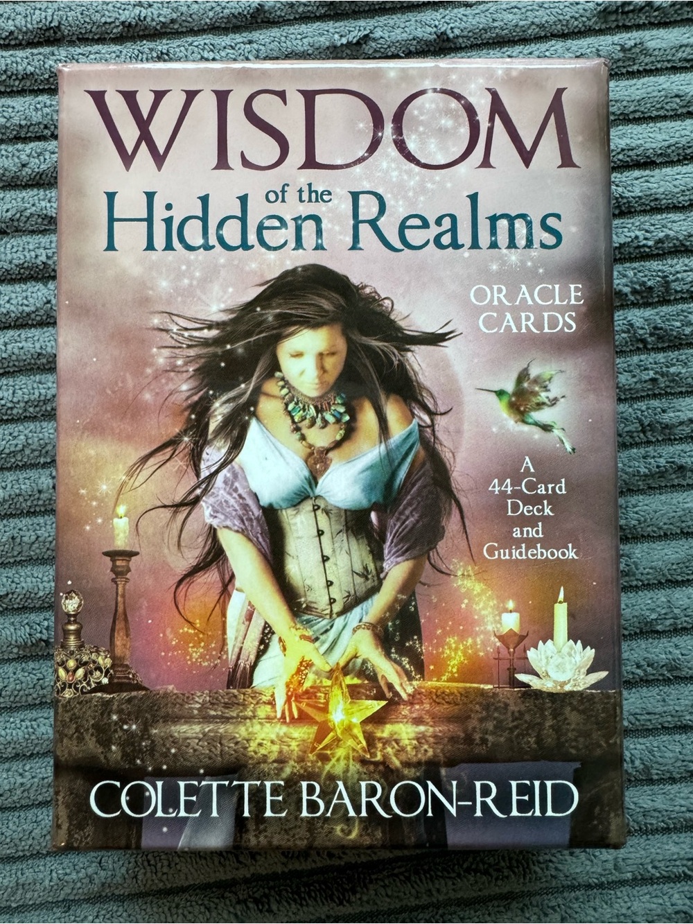 Wisdom of the Hidden Realms Oracle Cards Deck & Guidebook Colette Baron-Reid